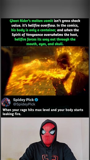 In Ghost Rider: Spirit of Vengeance (2011), Molten Vomit Explained