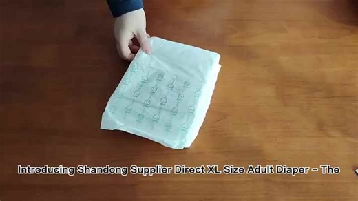 OEM Senior Incontinence Abdl Diaper 3D Leak Prevention Disposable Diapers Elderly Care Adult Diaper