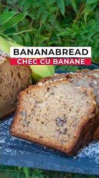 Bananabread or banana cake. Quick banana cake