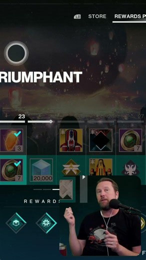 Destiny needs to add this! Monument of Triumph infinite Battle Pass.