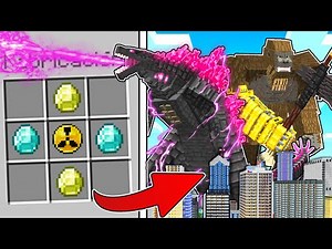 Evolucioné a GODZILLA y KONG en Minecraft! PELICULA COMPLETA