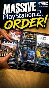 MASSIVE PlayStation 2 Order with Over 70 Games! 💎🎮