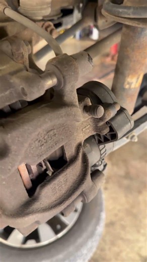 Quick easy brake caliper maintenance mode