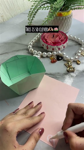 I Couldn't Stop Watching This Paper Trick ❤️✨ | Easy DIY #shorts