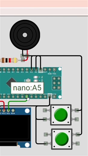 Build a Mini Pong Game with Arduino Nano & OLED Display