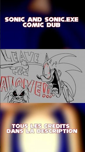 Sonic et Sonic.exe - Comic Dub