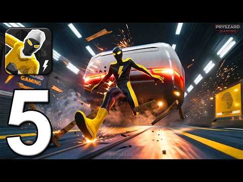 Spider Fuser - Gameplay Walkthrough Part 5 - Chapter 1 Completed New Train Mission (iOS, Android)