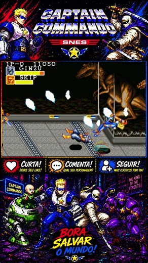 Captain Commando - Nintendo (Snes) Stage 2 #gameplay #snes #captaincommando #nostalgia #retro