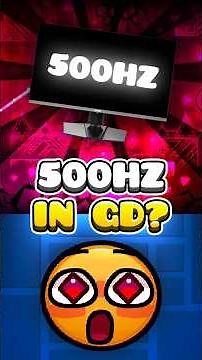 Geometry Dash On a 500HZ MONITOR? 🤯