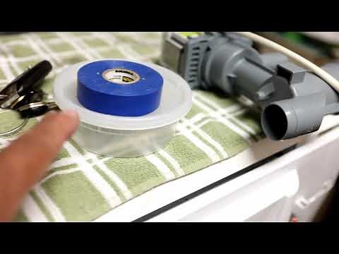 Magic Chef / RCA 3.0 washer not draining Fix / Repair. Had to replace pump, illustrated.