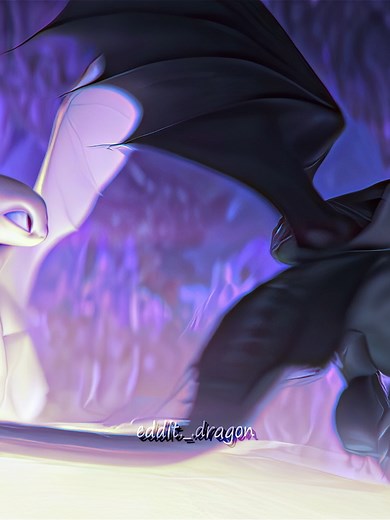 The Adorable Dynamic of Light Fury and Toothless