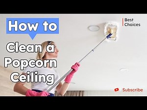 How to Clean a Popcorn Ceiling FAST – You Won’t Believe the Results!