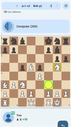 I'm playing chess against a stupid computer! #chess