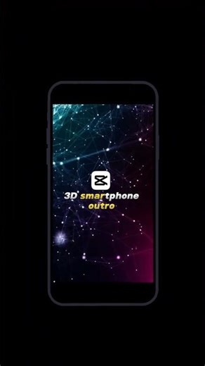 3D smartphone Outro Tutorial Capcut 🔥 #capcut #tutorial #capcutedit #trendingreels