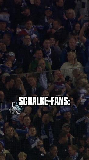 Schalke 04 Fans Celebrating in Hannover