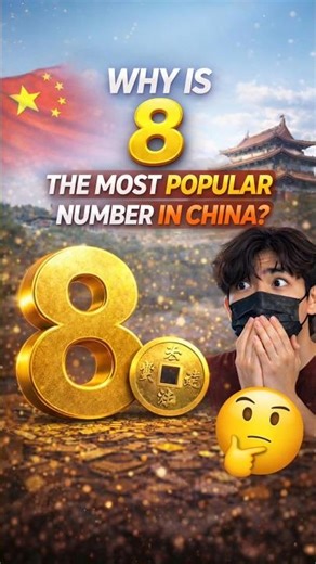 Why is 8 the most popular number in China...🇨🇳🤯✨