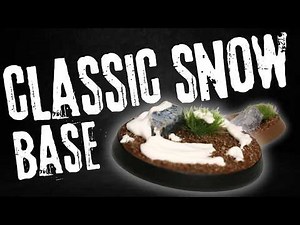 How To Make A Classic Snow Base!