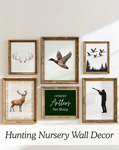 Hunting Nursery Decor Mallard Duck Nursery Boys Room Prints Baby Boy Nursery Decor Hunting Buck Wall Prints Digital Printable Art - Etsy
