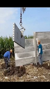 236K views · 33 reactions | Precast fence panel installation | Electrical Engineer | Facebook