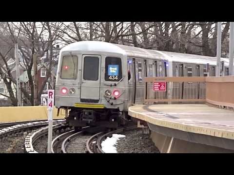The Staten Island Railroad in New York City (Subway of Staten Island) 2018