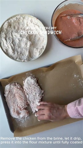 How to Make Insanely Crunchy Nashville Hot Chicken Sandwiches at Home #dinnerideas