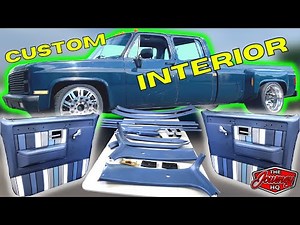 Snake Oil Gets Custom Interior - Squarebody C10 Restoration
