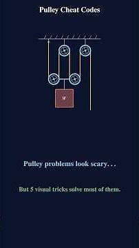 5 Pulley Tricks That Make AP Physics Problems Easy #Shorts