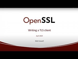 Writing a TLS Client with OpenSSL