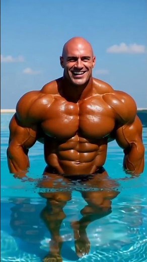 Massive! Bodybuilder's Poolside Shred#short#bodybuilding #fitness #physique #workout #beastmode