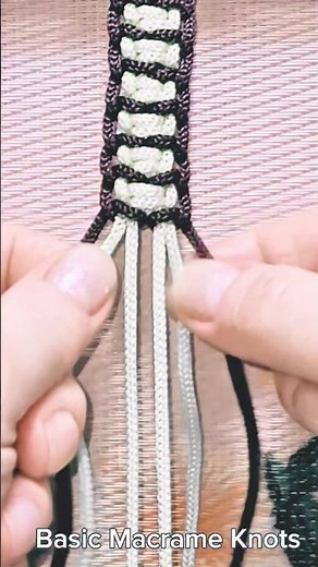 Macrame weaving pattern for handmade bracelet,Bracelet Knitting Tutorial: Bracelet Pattern 💫💫💫