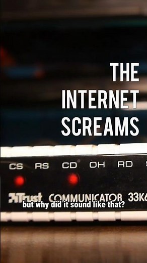 When the Internet used to Scream in Pain