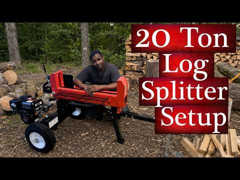 Harbor Freight PREDATOR 20 Ton Log Splitter Assembly