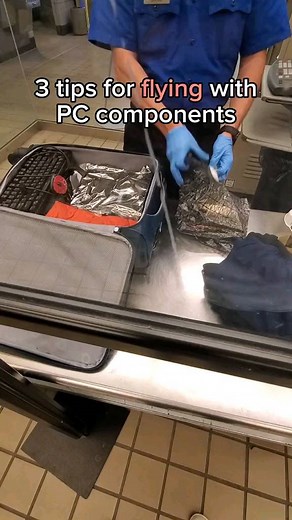 mryeester on Instagram: "How to fly on a plane with PC components! #pc #pctips #pcbuilding #techtips #mryeester"