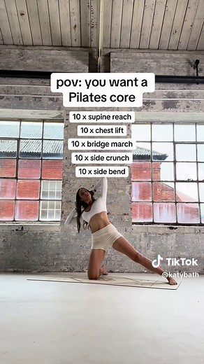 28-Day Pilates Beginner Plan for Core Strength