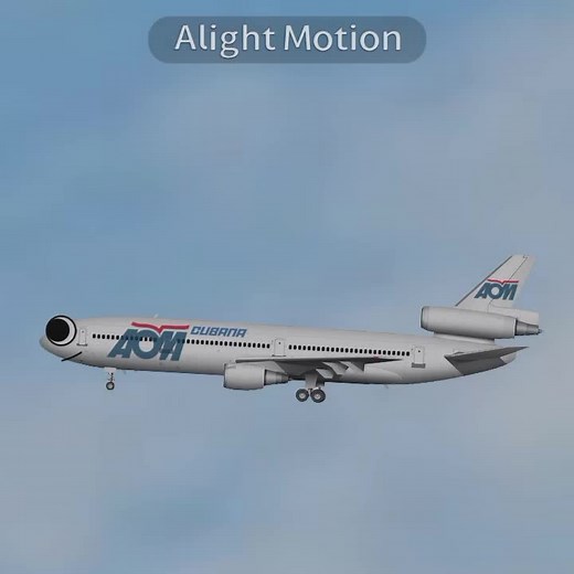 Cubana 1216: Crash Animation of a DC-10