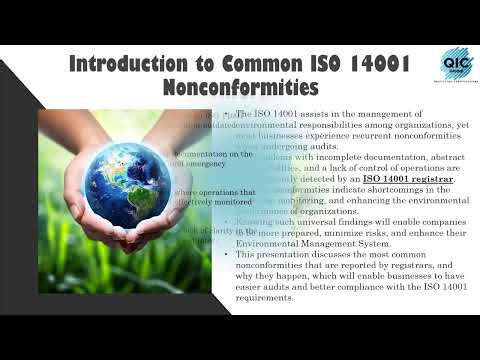 Common Nonconformities Identified by an ISO 14001 Registrar