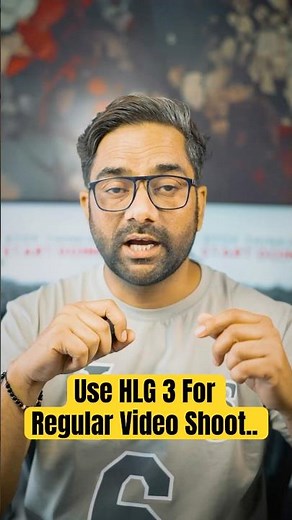 Use HLG 3 For Regular Video Shoot or Convert Rec.709 #guriforyou #Sonylog #videography