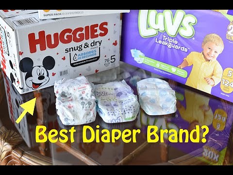 Best Diapers, Huggies, Luvs, Pampers, Up and Up