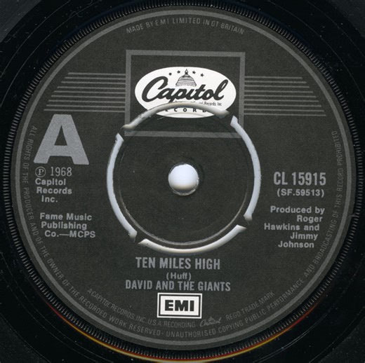 David And The Giants - Ten Miles High