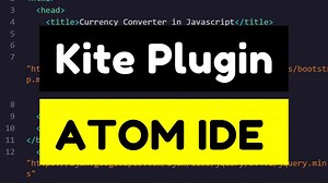Python Kite AutoComplete Plugin Atom IDE Editor Full Example For Beginners