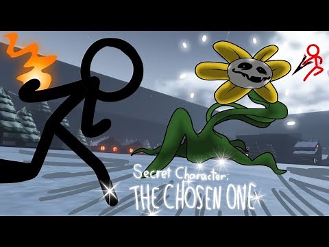 Roblox - Untitled Combat Demo Rework: The Chosen One and The Dark Lord Vs. Flowey