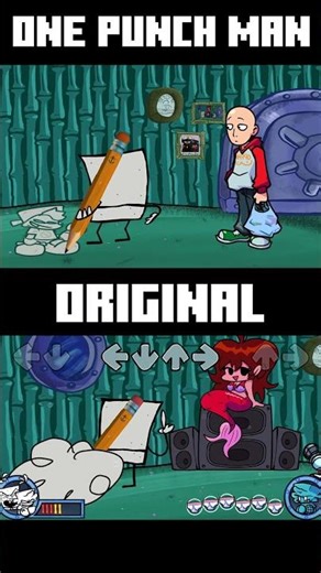 [FNF] DoodleBob Vs One Punch Man