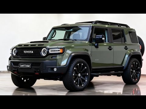 2026 Toyota Land Cruiser Mini FJ - Tough - Compact and Ready for Any Adventure!