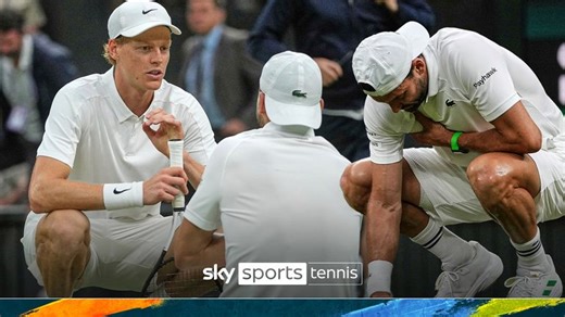Wimbledon: Jannik Sinner cancels practice session ahead of quarter-final amid elbow injury fears