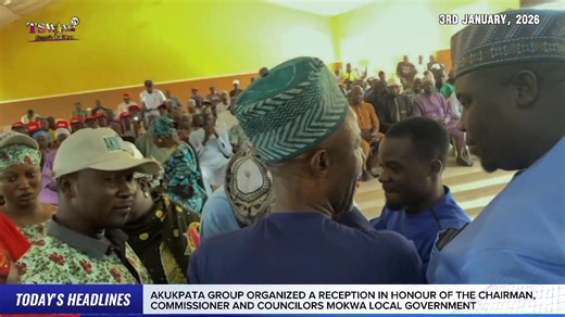 On Saturday, 3rd January 2026, the Women Wing of Akukpata, a political group under the All Progressives Congress (APC) in Mokwa, held a reception in honour of the Chairman of Mokwa Local Government Area, Hon. Jibrin Abdullahi Muregi, the Niger State Commissioner for Trade and Investment, Hon. Aminu Suleiman Takuma, and the eleven councillors representing the wards in Mokwa Local Government. #everyoneシ゚ #fypシ゚viralシ #fyp #fbyシvideo #goviral #everyone #NigerState #nigeria | TSWANGI TV