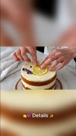 Lavender Lemon Cake Recipe