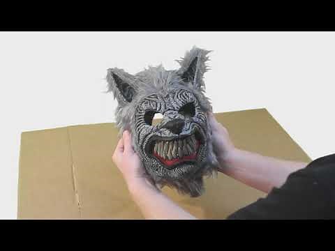 California Costumes - Werewolf Ani Motion™ Mask Instructions