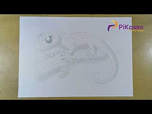 How to Shade a Leopard Gecko Drawing
