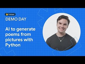 Using AI to generate poems from pictures with Python in Firebase