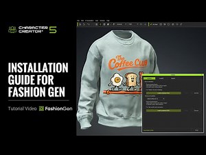 Installation Guide for FashionGen | Character Creator 5 Tutorial